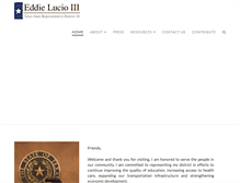 Tablet Screenshot of eddielucioiii.com